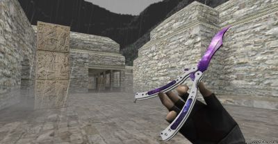 HD модель ножа «Butterfly Knife | Specy» для CS 1.6